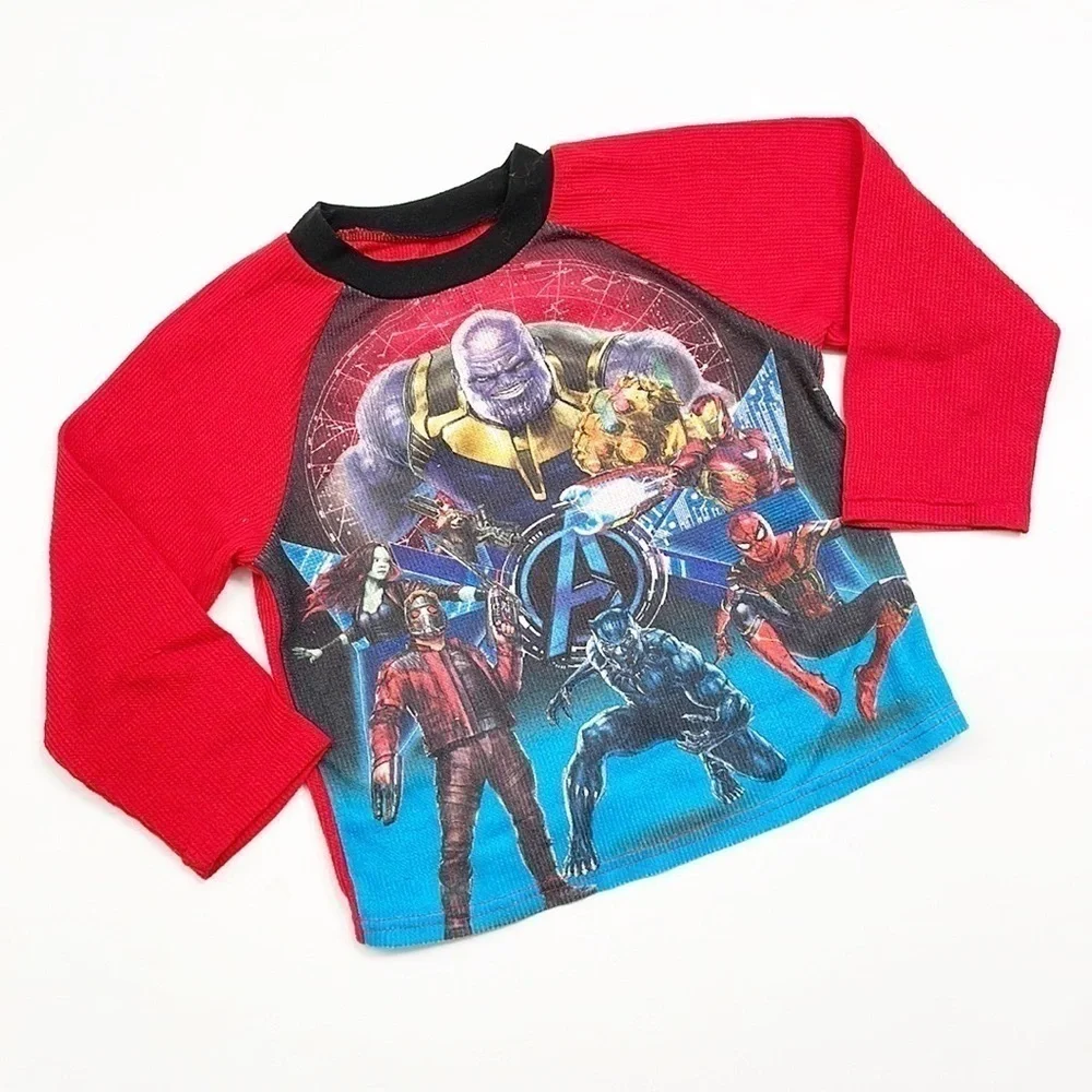 Marvel boys pajama top